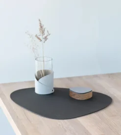 Core pöytätabletti curve L , Flecked anthracite