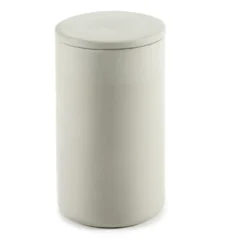 Cose säilytyspurkki pyöreä kannella korkea Ø 7 cm, Beige
