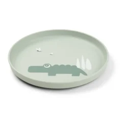 Croco foodie lastenlautanen Ø20 cm, Vihreä