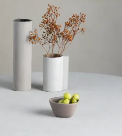 Curve Stoneware kulho S 10x11 cm, Warm grey