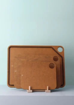 CUT-IT leikkuulauta, Ruskea, 18,7×23,5 cm