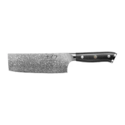 Damascus By Hâws vihannesveitsi 30 cm, Musta-ruostumaton teräs