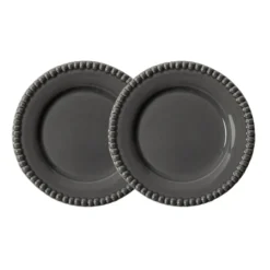 Daria jälkiruokalautanen Ø 22 cm, 2-pakkaus, Clean grey