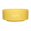 Design Letters karkkikulho Ø12 cm, Yellow