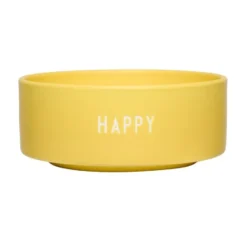 Design Letters karkkikulho Ø12 cm, Yellow