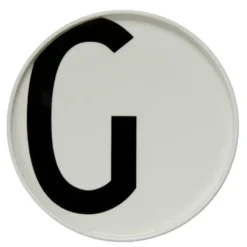 Design Letters lautanen, G