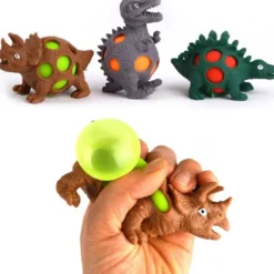 Dinosaurie Klämdjur Squeeze Fidget 11 cm