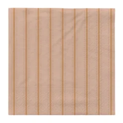 Dolly lautasliinat 33x33 cm 20 kpl, Soft pink-kanelin hiekka