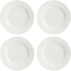 Dots asetti 22 cm 4-pakkaus, Kermanvalkoinen