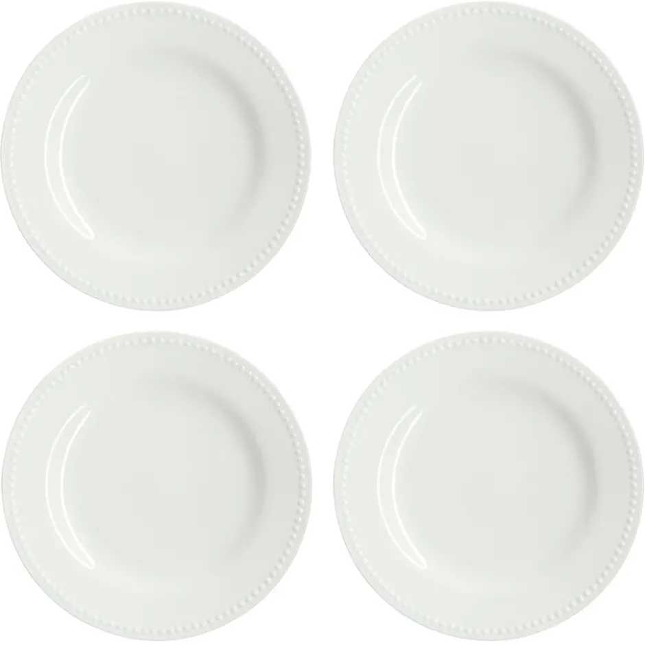 Dots asetti 22 cm 4-pakkaus, Kermanvalkoinen
