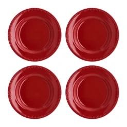 Dots asetti 22 cm 4-pakkaus, Punainen