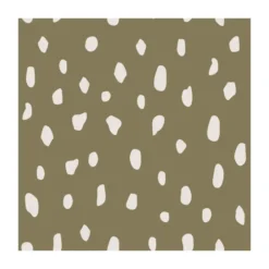 Dots servetti 33x33 cm 20-pack, Olive