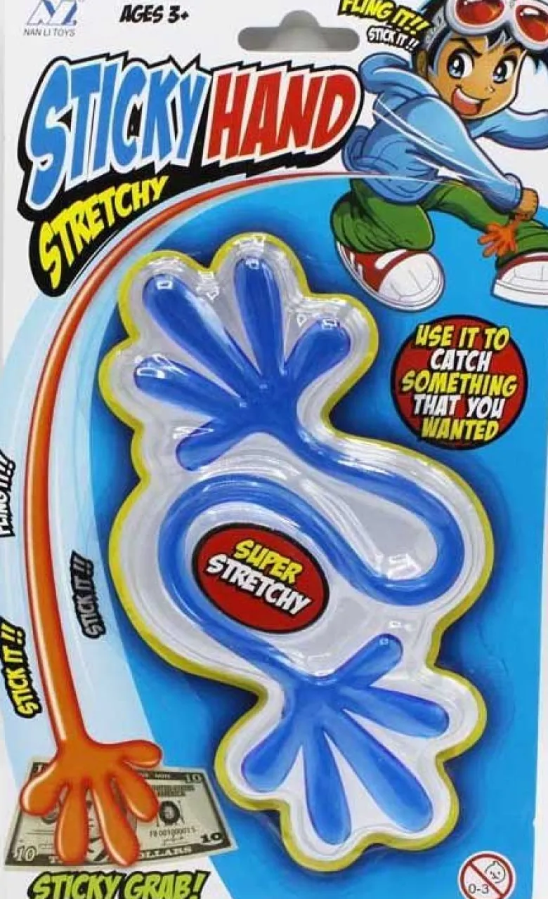 Dubbel Klibbiga handen sticky and grab hand Stretchy