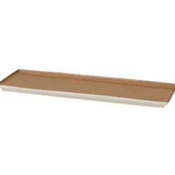 Eli lautanen 12x34 cm, Caramel brown