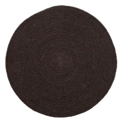 Ella pöytätabletti, Ø38 cm, Musta-ruskea