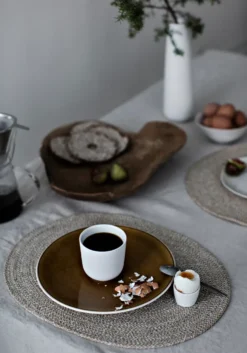 Ella pöytätabletti ovaali, Beige