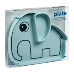 Elphee Stick&Stay lastenlautanen 17x20 cm, Sininen