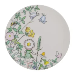 Elsa Beskow Blomsterfesten lautanen Ø20 cm, Multi