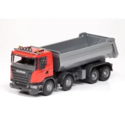 Emek Scania P 370 Tipplastbil Röd