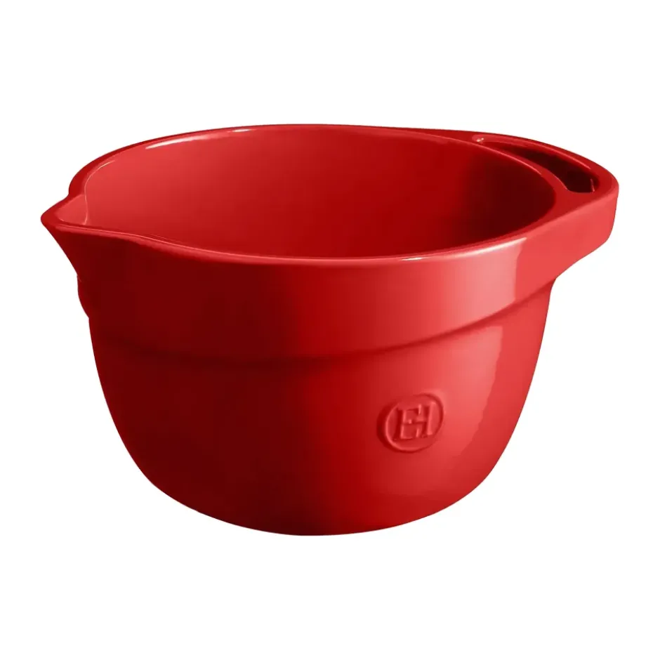 Emile Henry sekoituskulho M 3,5 l, Punainen