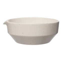 Ernst pilkkumi luonnonvalkoinen, K 7 cm Ø 17 cm