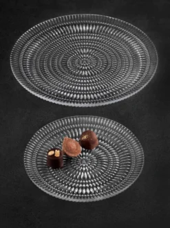 Ethno lautanen, 2-pack, kristallilasi, Ø32 cm