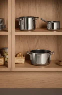 Eva Trio Stainless Steel Slip-Let keraaminen kattila, 3,6 l