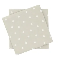 Fine Dots paperiservetti, Valkobeige, 20-pack, 33x33 cm