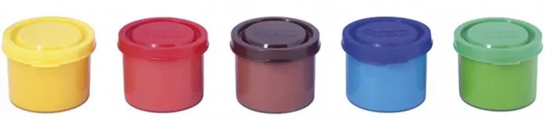 Fingerfärg Hobbyfärg till barn 5 x 35 ml Jovi