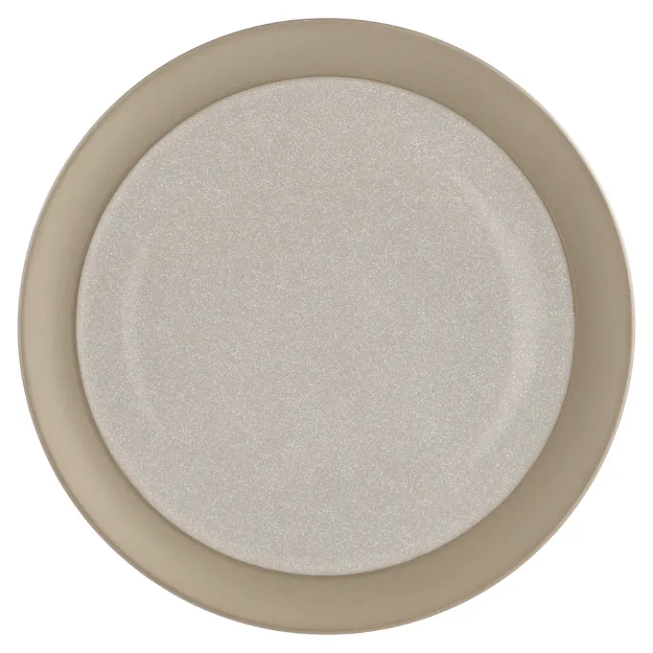 Fossil lautanen Ø 26 cm, Beige