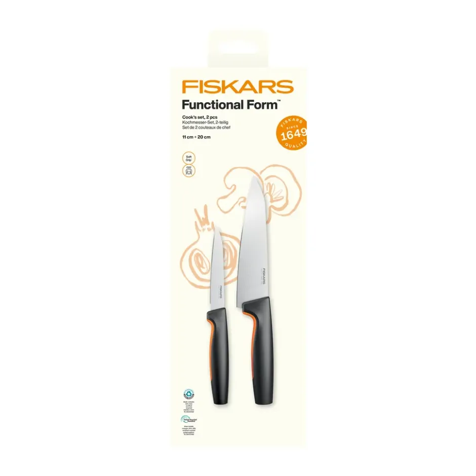 Functional Form kokkiveitsisetti, Ruostumaton teräs, 2 osaa