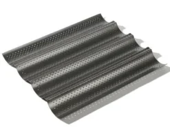 Funktion baguettevuoka nonstick 4 baguettia 32,5x38 cm, Musta