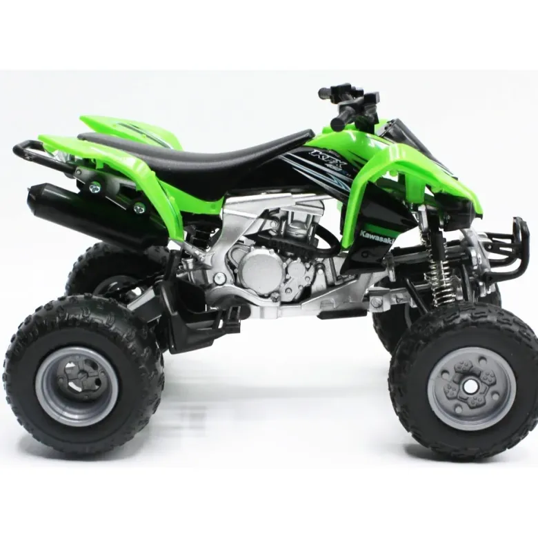 Fyrhjuling Kawasaki KFR 460R leksak till barn New Ray - 1:12