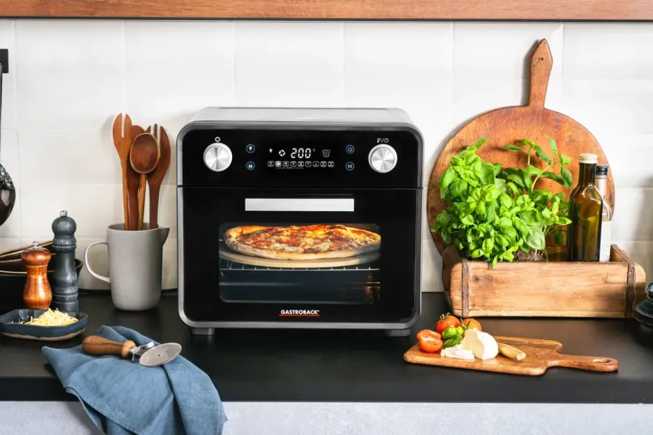 Gastroback Design 42815 uuni ja airfryer 5-in-1, Hopea