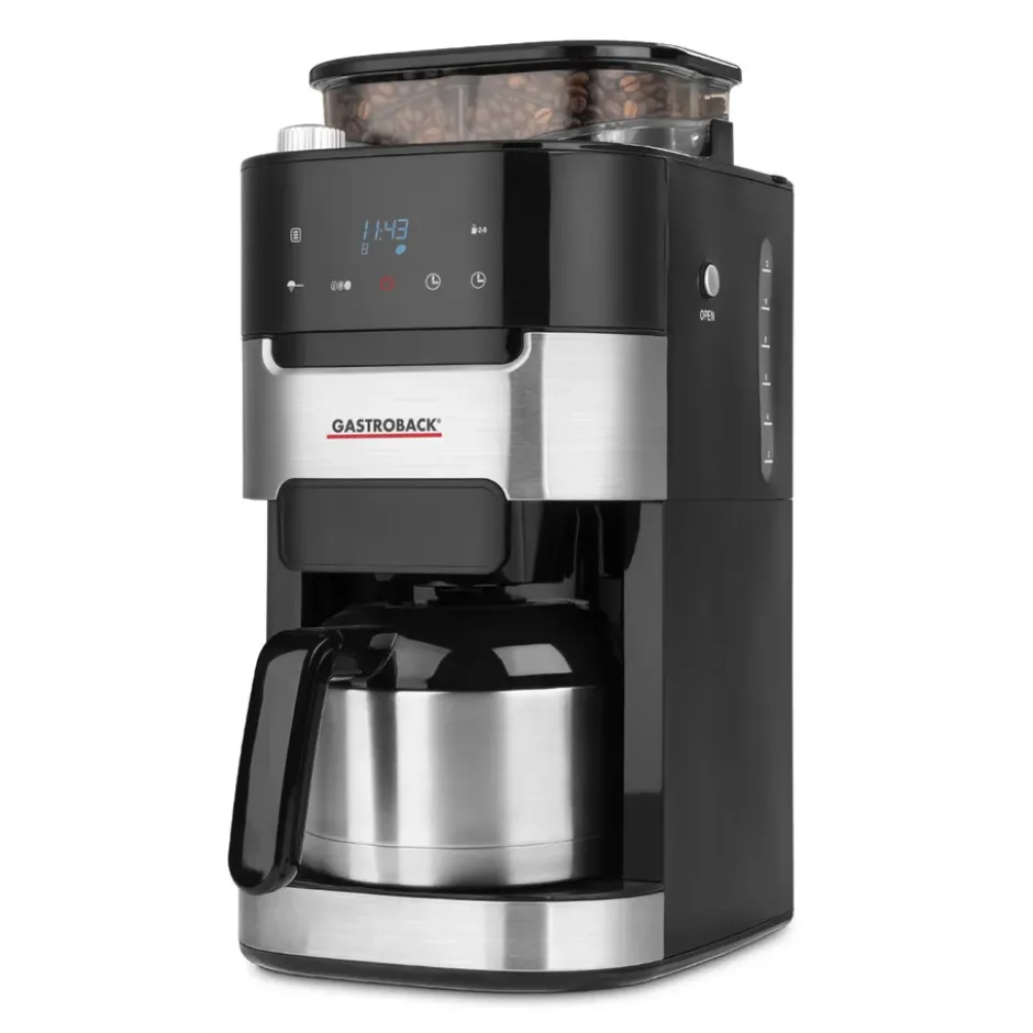 Gastroback Pro 42711s thermo kahvinkeitin, Hopea