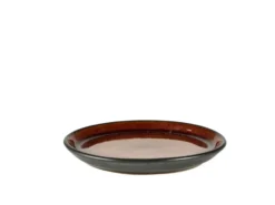 Gastro lautanen Ø17 cm, Musta-amber