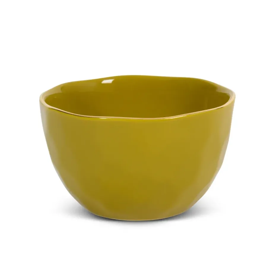 Good Morning -kulho 14 cm, Amber green