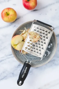 Gourmet erittäin karkeat raastinrauta 31 cm., Musta