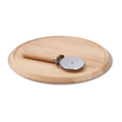 Grand Cru pizzalauta ja -leikkuri, Pyökki, Ø35 cm