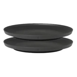 Grand Cru Take -melamiinilautanen Ø 26 cm, 2-pakkaus, Harmaa