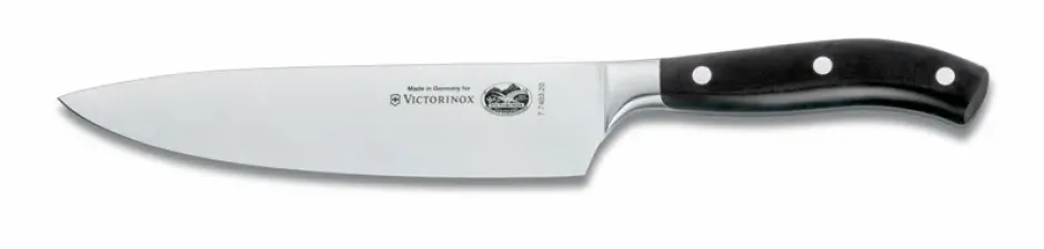 Grand Mâitre kokkiveitsi 20 cm, Musta