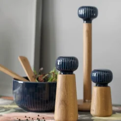 Hammershøi maustemylly iso, indigo