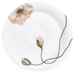 Hammershøi Poppy -lautanen 27 cm, Valkoinen