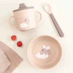 Happy Clouds foodie ensimmäinen ateriasetti 3 osaa, Puuteri