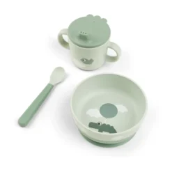 Happy Clouds foodie ensimmäinen ateriasetti 3 osaa, Vihreä