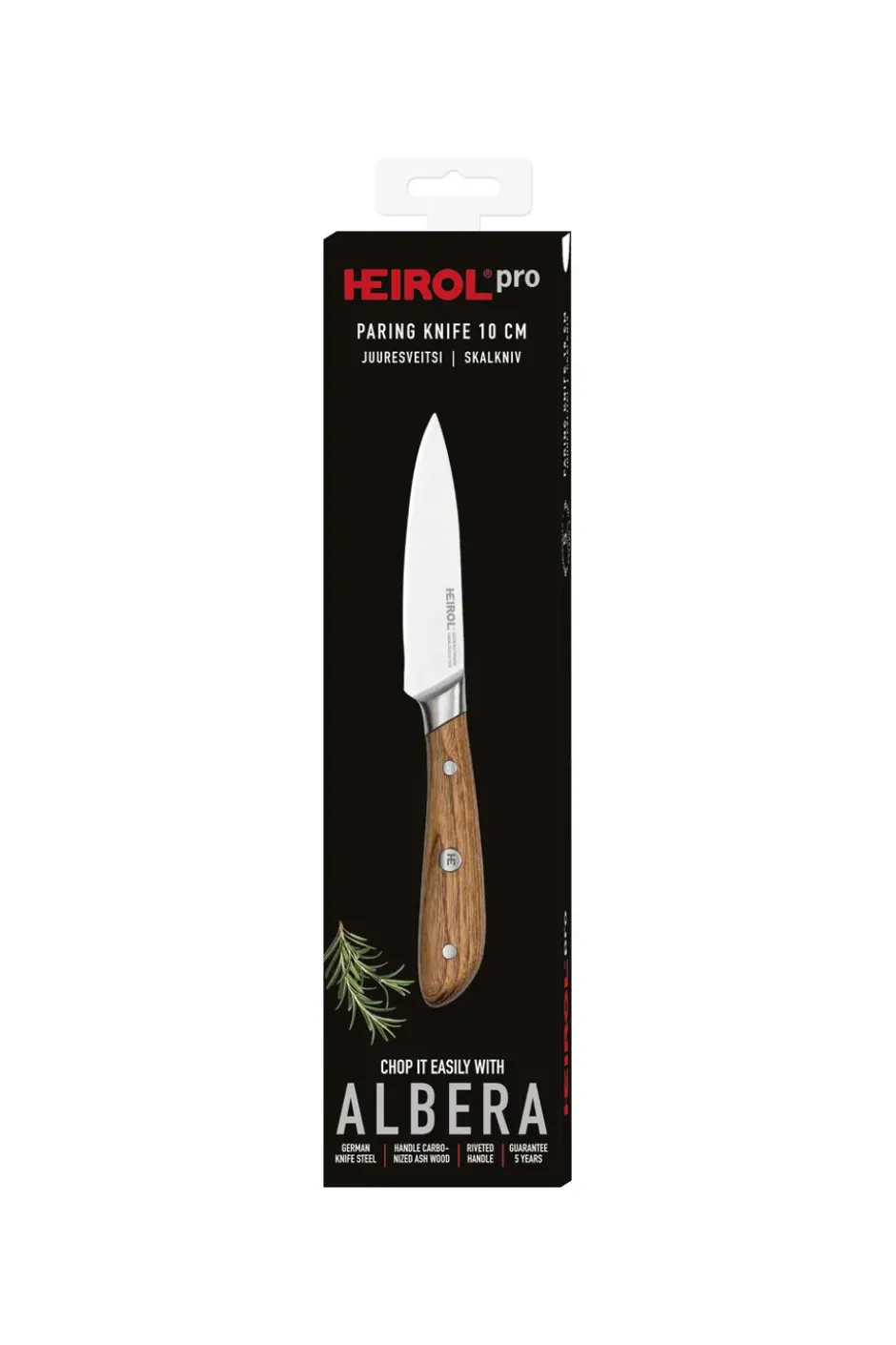 Heirol albera -kuorimaveitsi, 10 cm