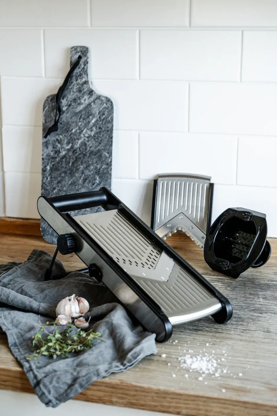 Heirol mandoliini V-terä, Ruostumaton teräs 32×12 cm