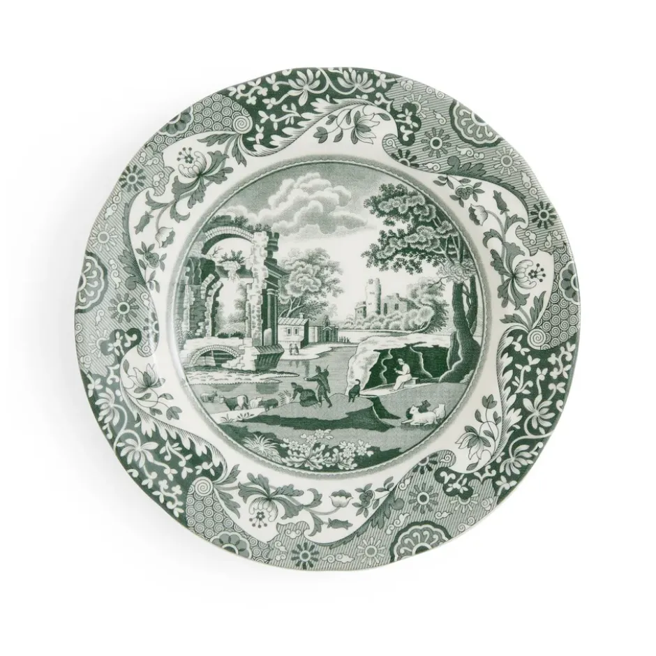 Heritage Green Italian lautanen, Vihreä, Ø15 cm