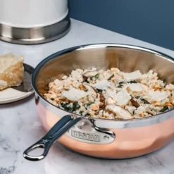 Hestan Copperbond essential traktööri pannu Ø24 cm, Kupari