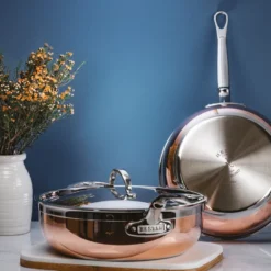 Hestan Copperbond essential traktööri pannu Ø24 cm, Kupari